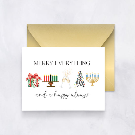 Merry Everything Holiday Card