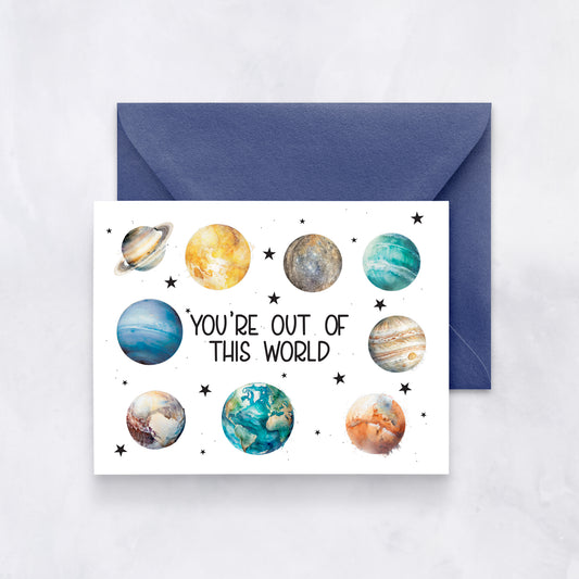 Out of This World Card