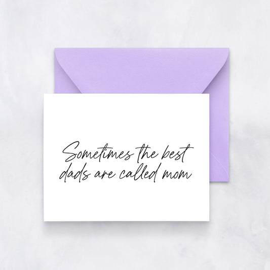 Father's Day Card for Mom
