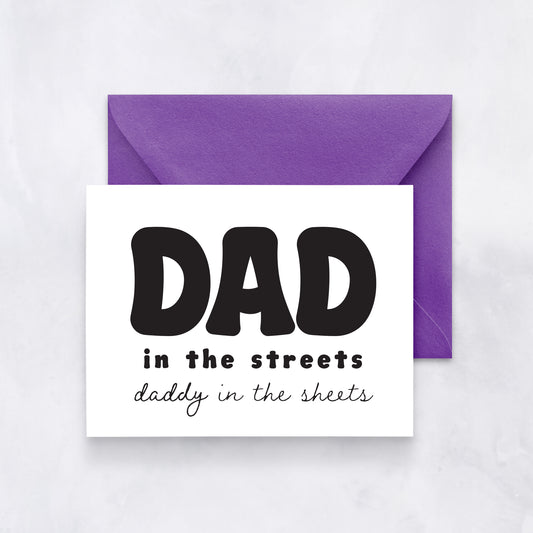 Funny Sexy Dad Card