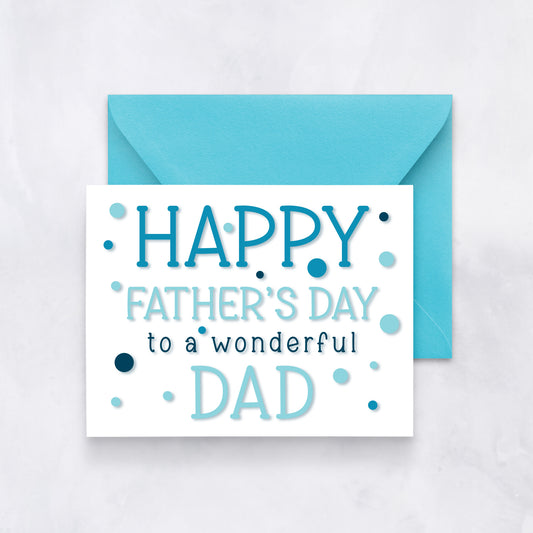 Wonderful Dad Father's Day Card