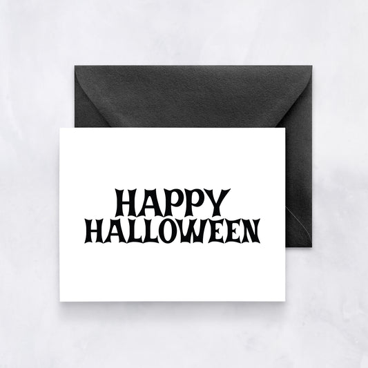 Classic Halloween Card