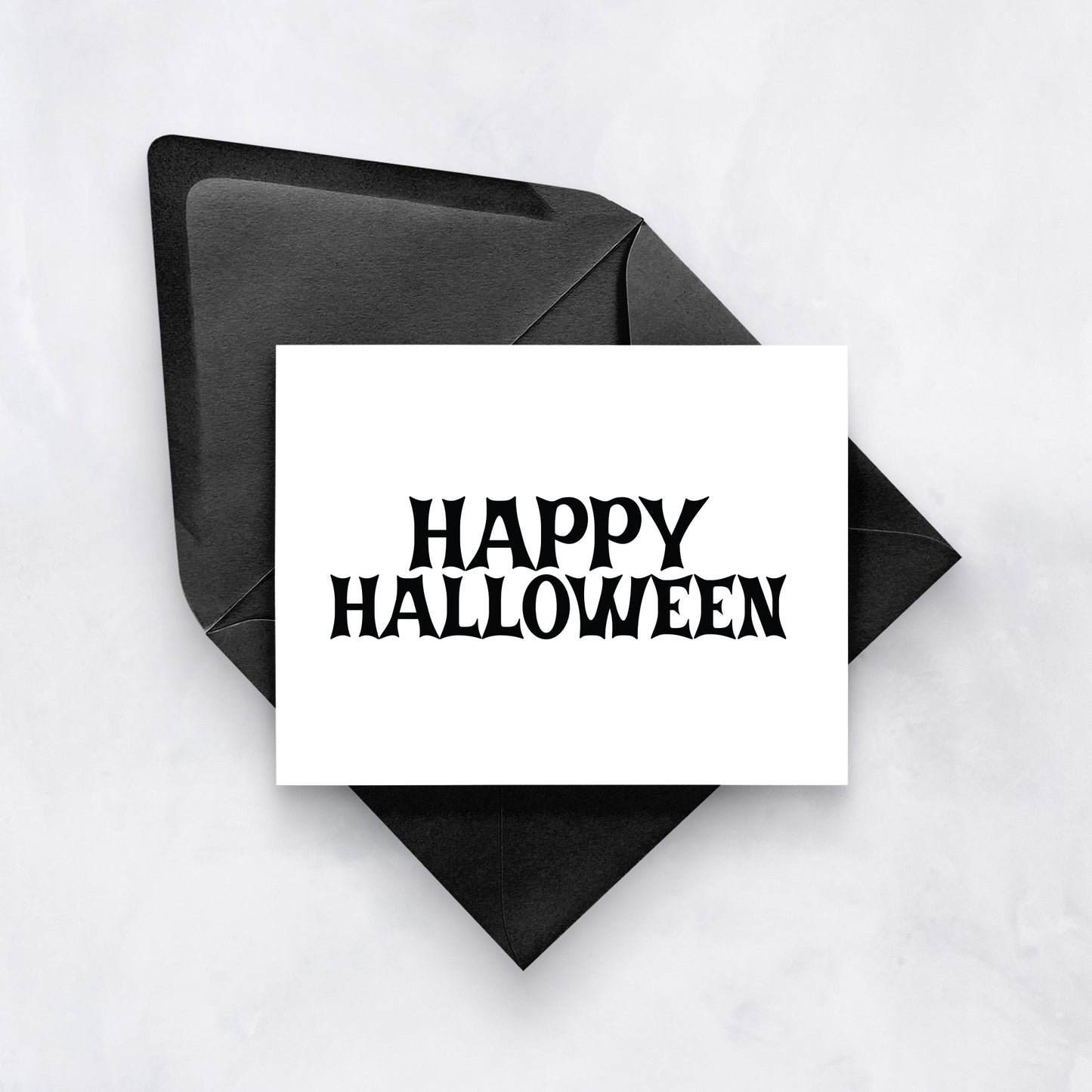 Classic Halloween Card