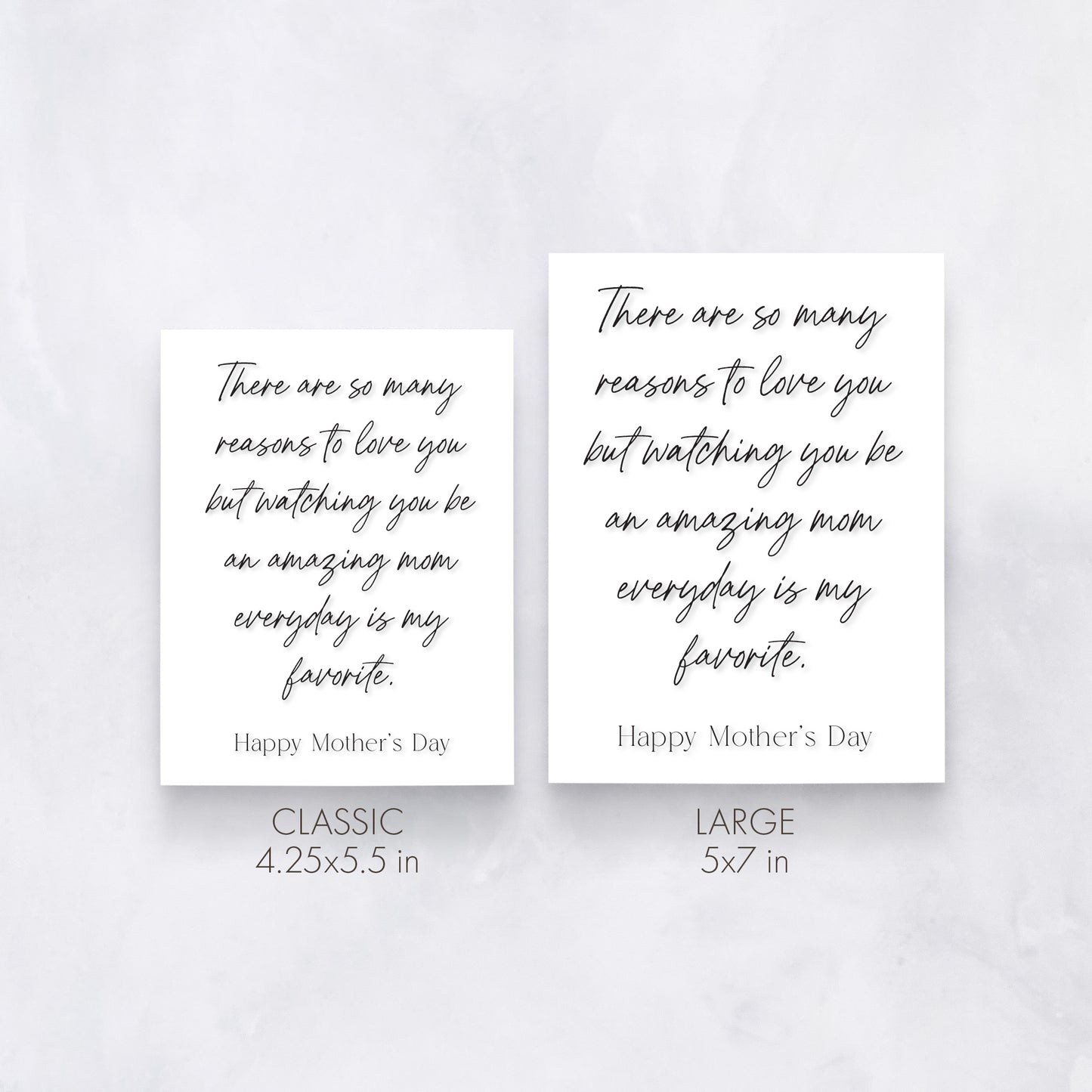 Sentimental Mother's Day Card | Watching You Be an Amazing Mom Everyday