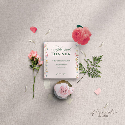 The Emmeline | Rehearsal Dinner Cards