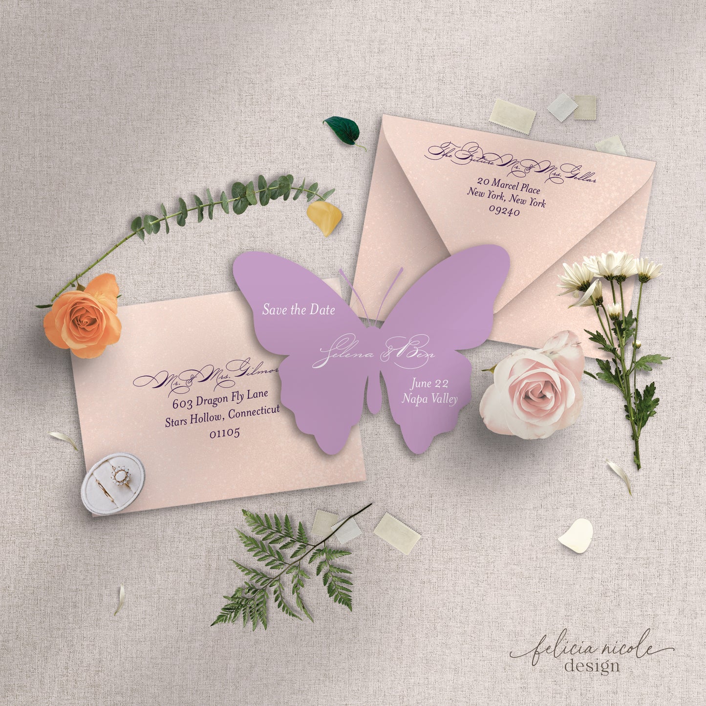 The Selena | Save the Dates for Wedding