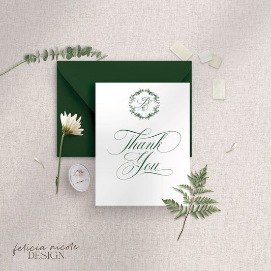 The Eva | Wedding Thank You Cards