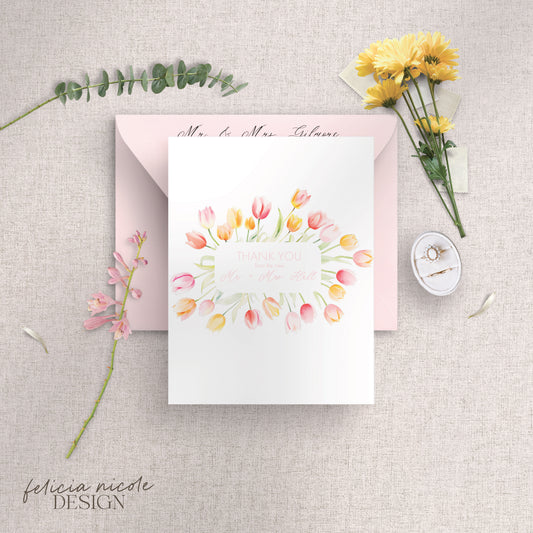 The Lora | Wedding Thank You Cards