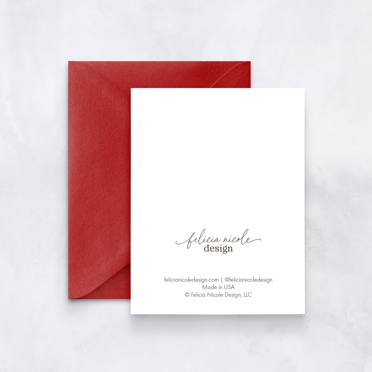 Mon Chéri Valentine’s Day Card – Romantic Cherry Love Greeting Card