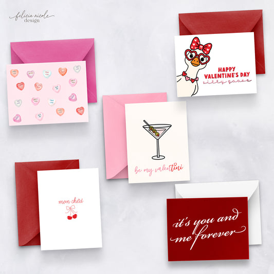 Valentine's Day Card Set